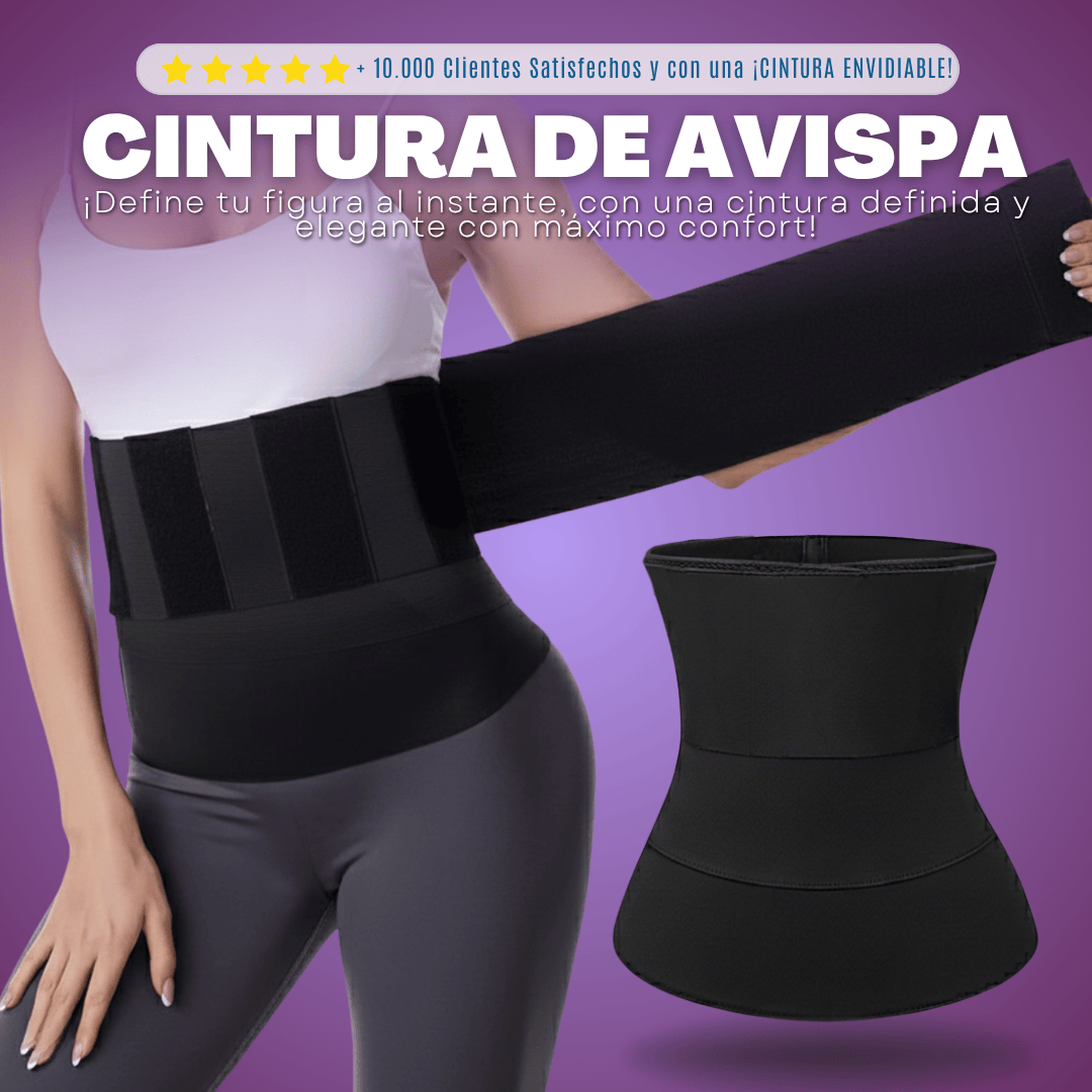 Banda Moldeadora de Cintura de Avispa | Define con Máxima Compresión 💃🔥