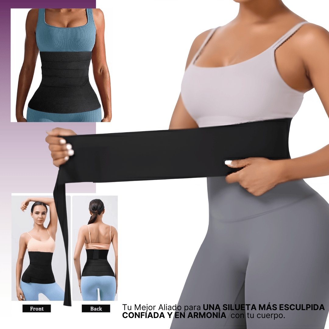 Banda Moldeadora de Cintura de Avispa | Define con Máxima Compresión 💃🔥