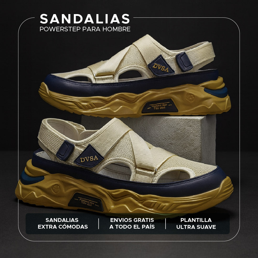 👟SANDALIAS POWERSTEP™ PARA HOMBRE CON PLANTILLA ULTRA SUAVE 🔹 👟