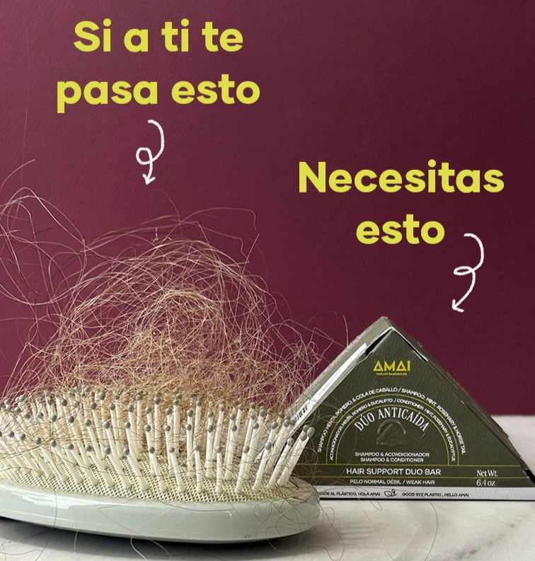 Dúo Anticaída | Shampoo & Acondicionador en Barra