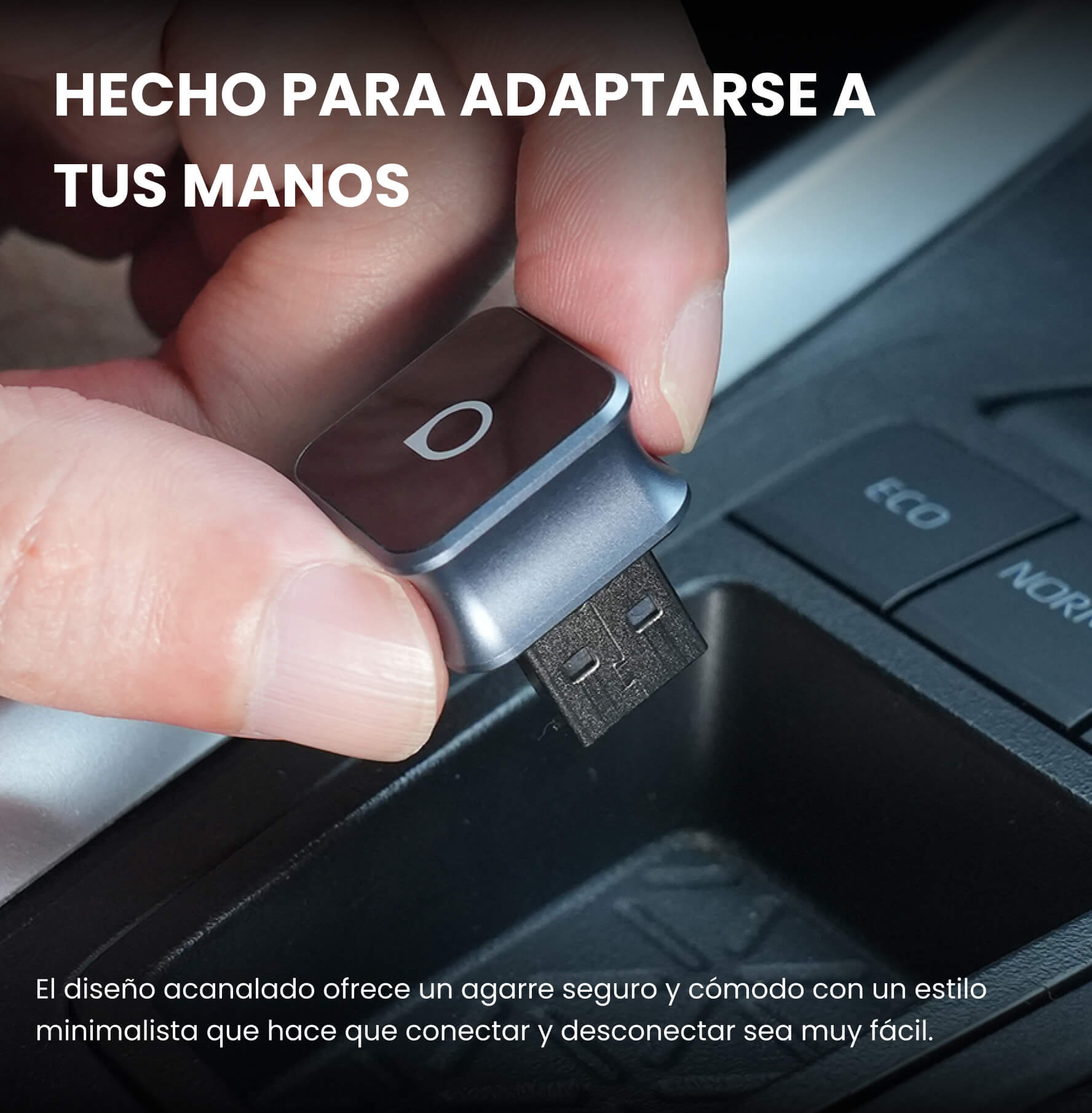 OTTOCAST® Mini Cube 3.0 Adaptador inalámbrica CarPlay y Android Auto