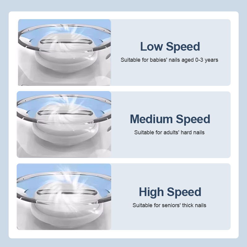 Lima de uñas automática universal para adultos y niño